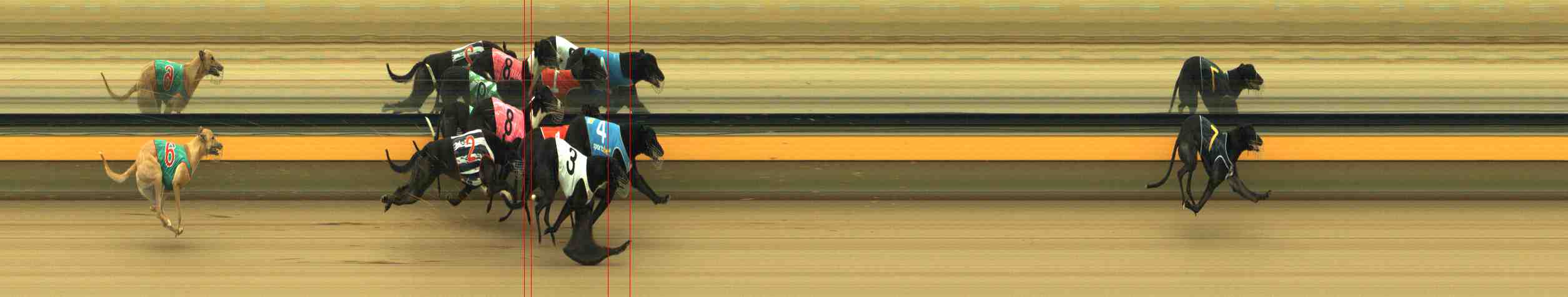 Race result finish photo